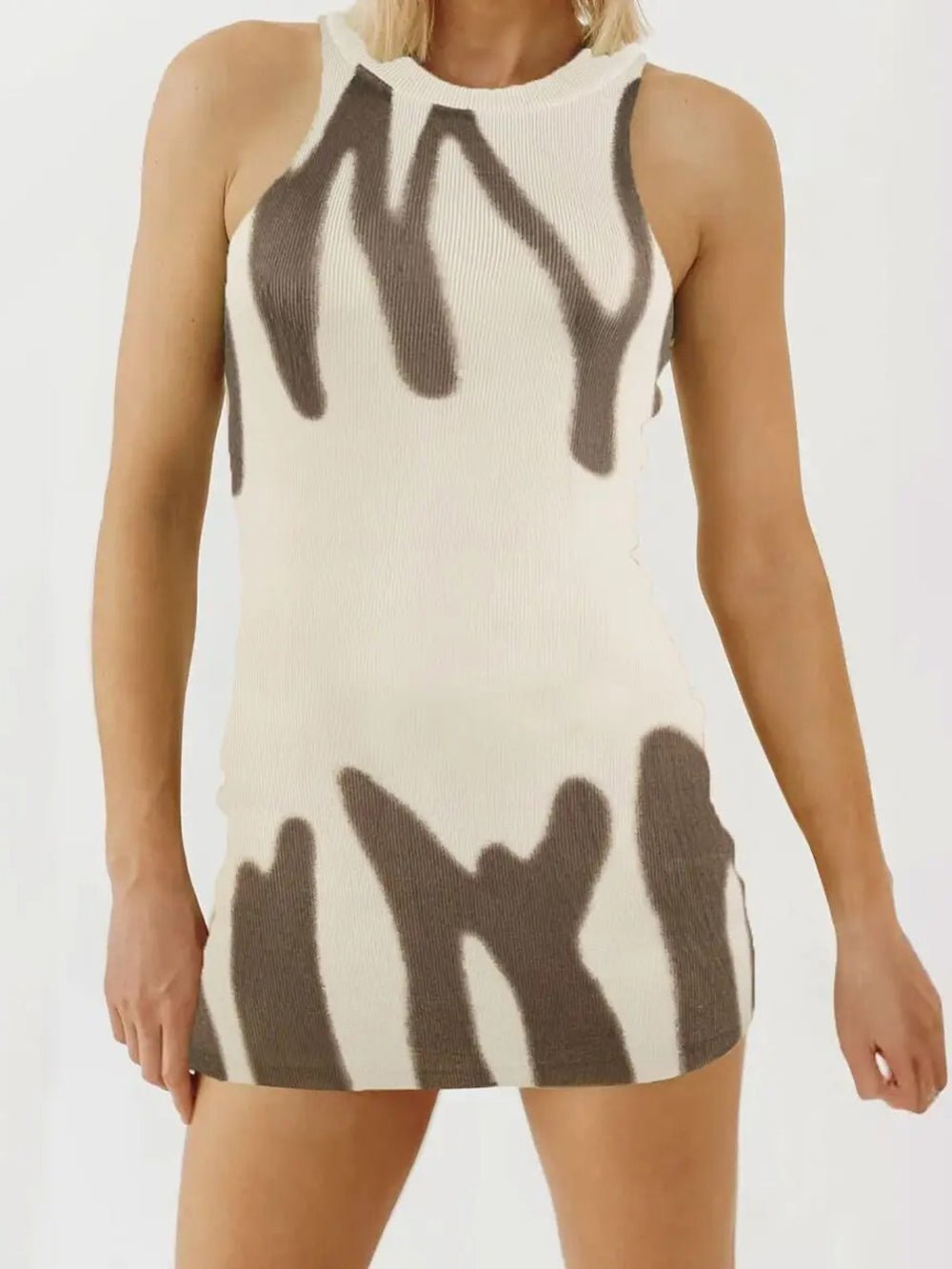 Backless Mini Dress - Fashionpara