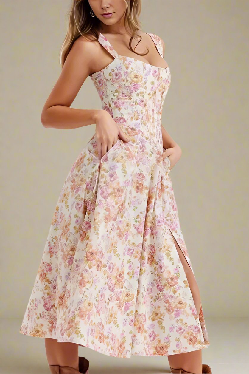 Monique Bodycon Dress - Dusty Pink - Fashionpara