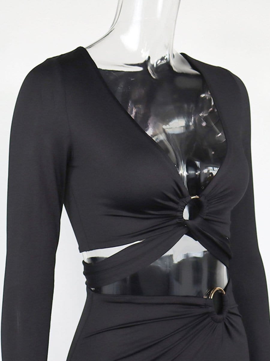 Hollow Out Top - Fashionpara