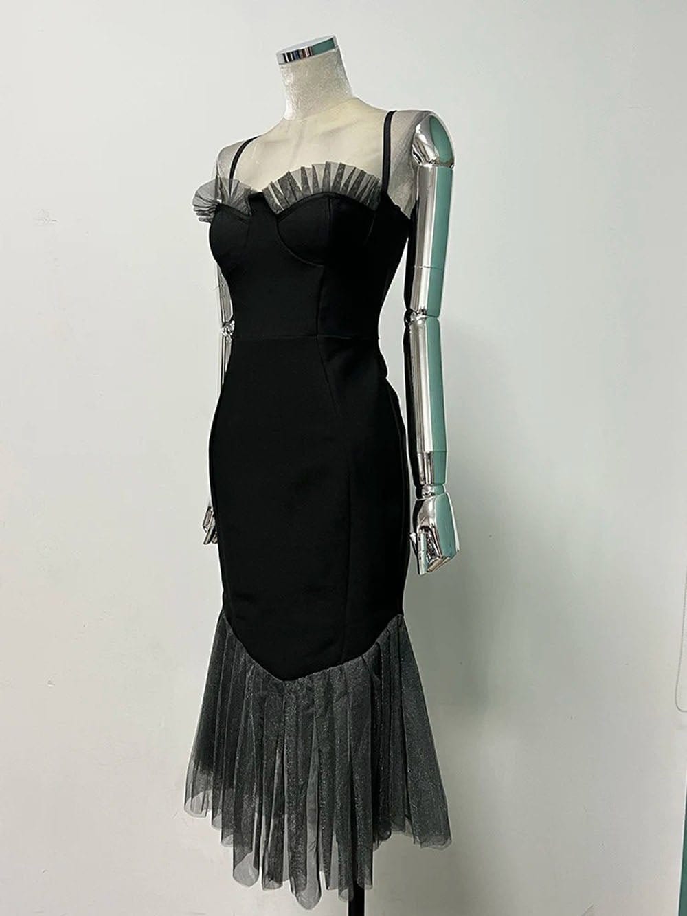 Bodycon Midi Dress - Fashionpara