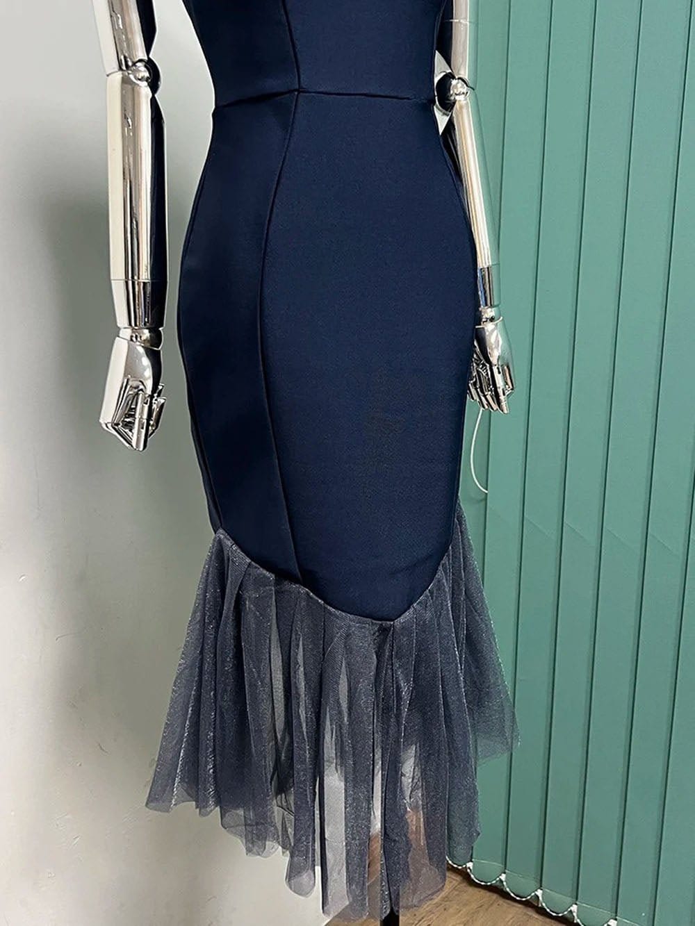 Bodycon Midi Dress - Fashionpara