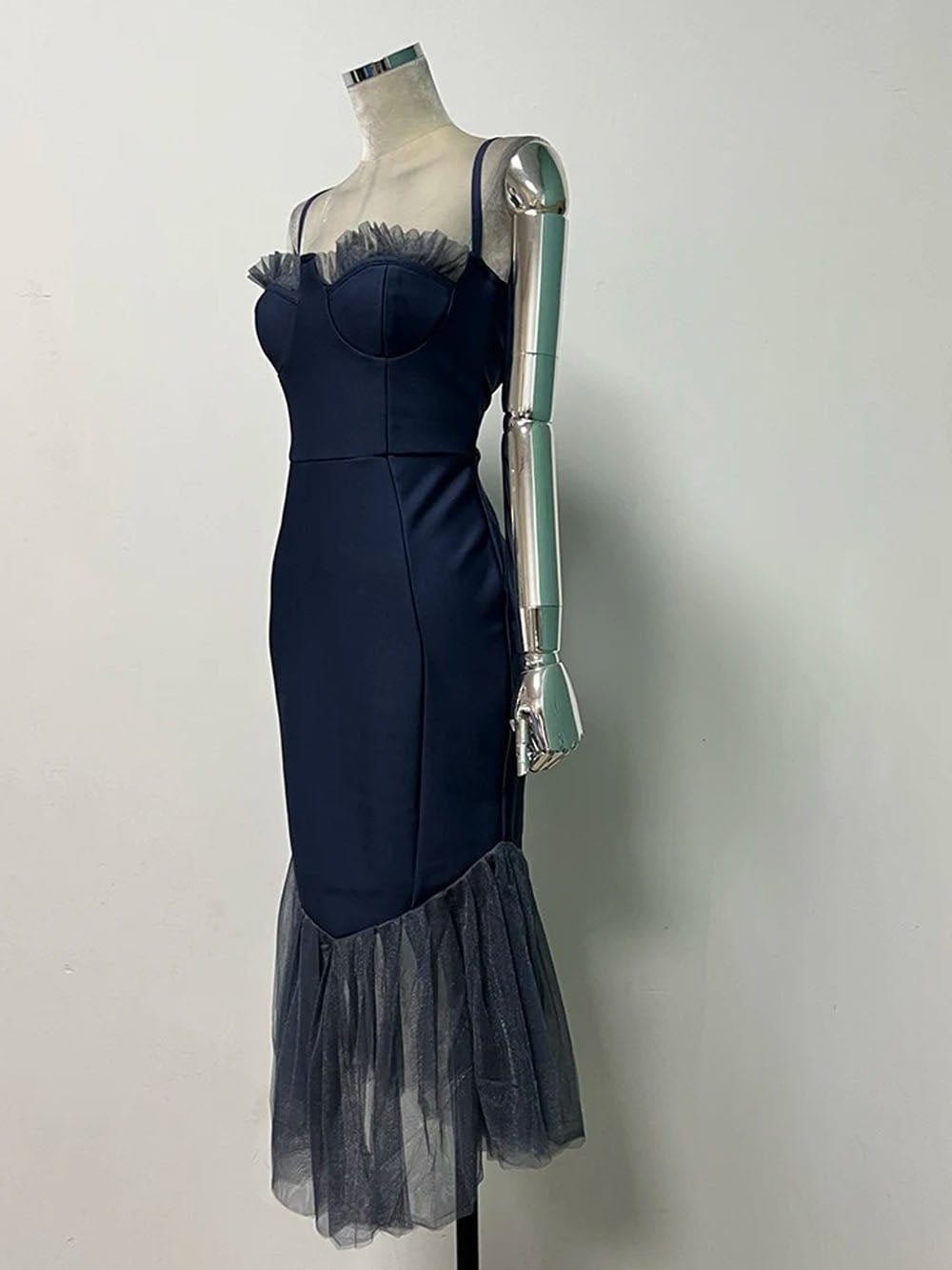 Bodycon Midi Dress - Fashionpara