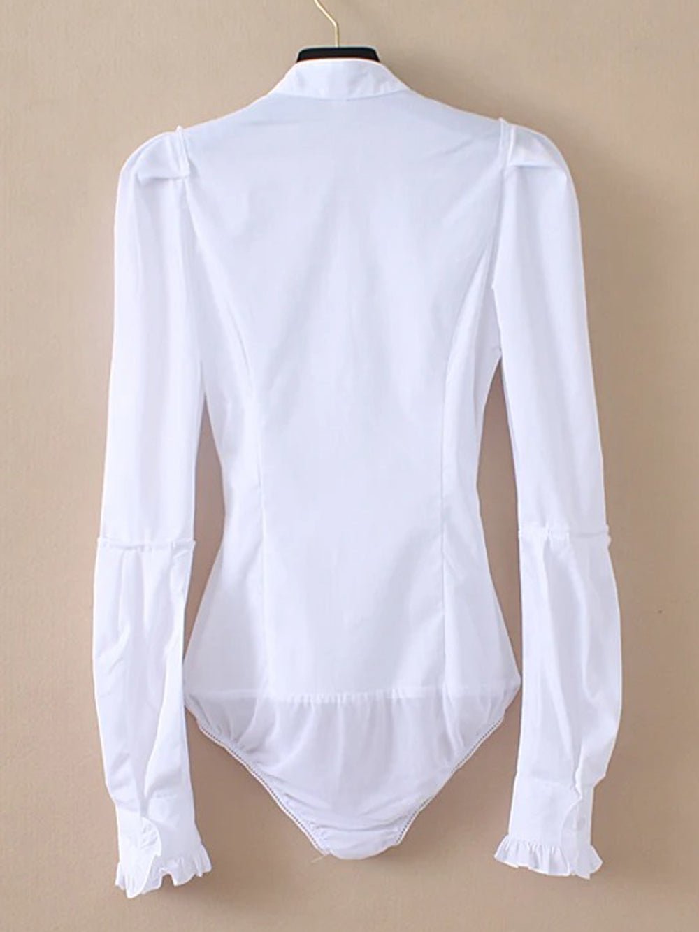 Ruffles Bodysuit Shirt - Fashionpara