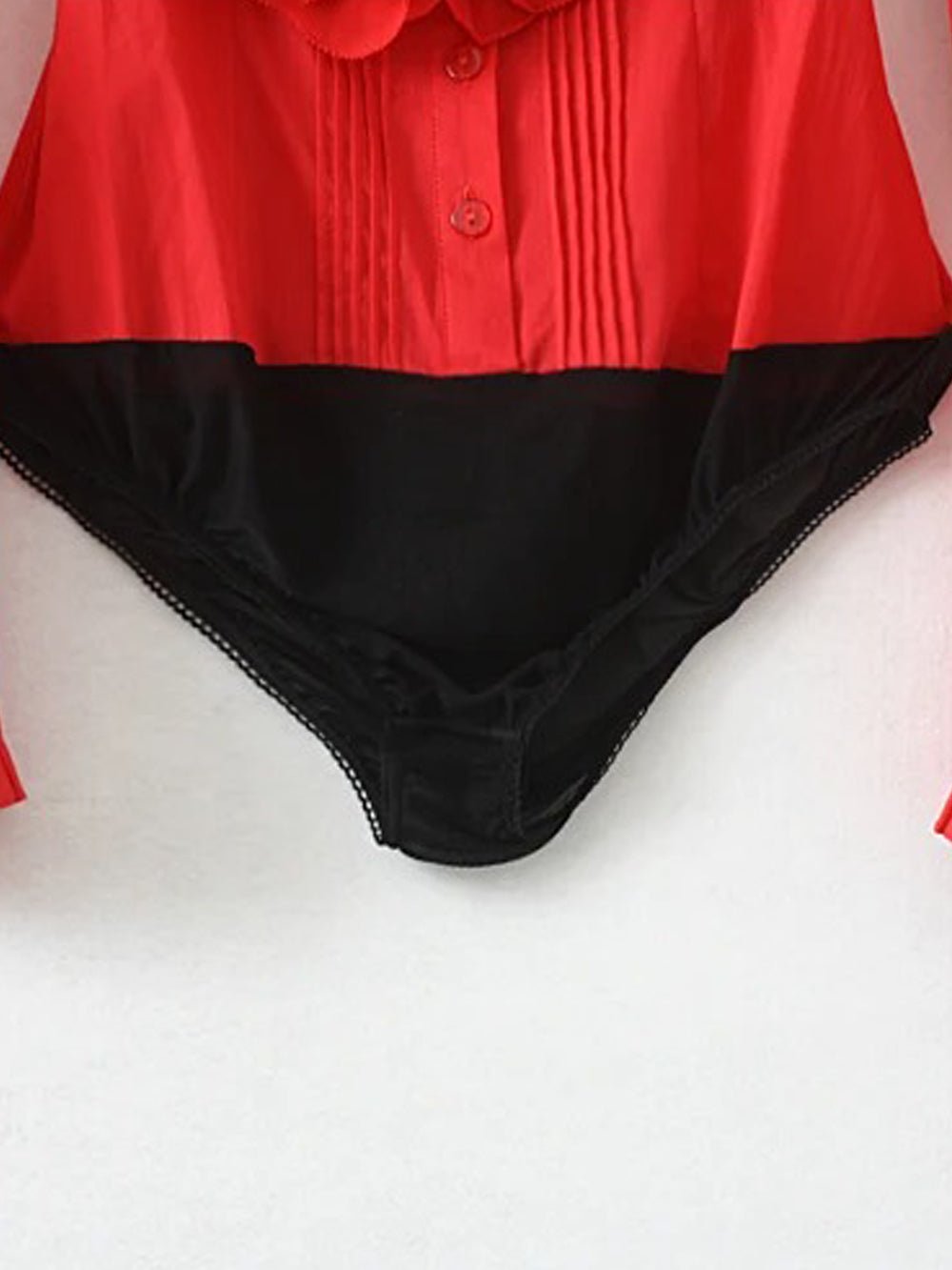 Ruffles Bodysuit Shirt - Fashionpara