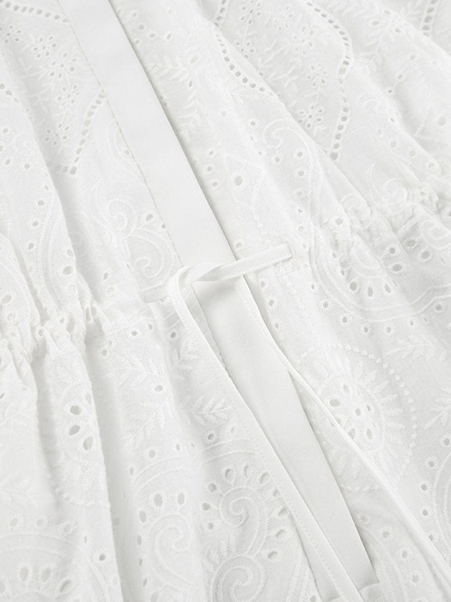 Hollow Out Playsuit - Fashionpara