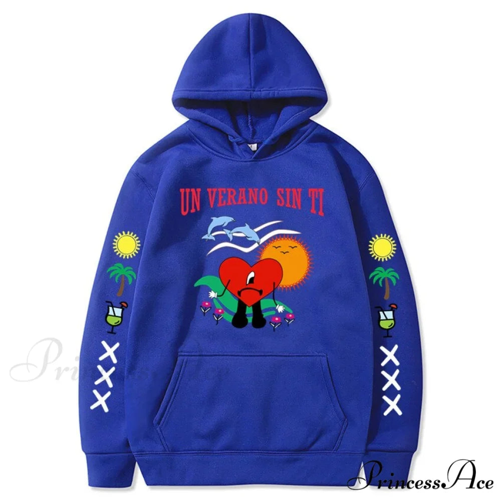 Bad Bunny Printed Hoodie 17