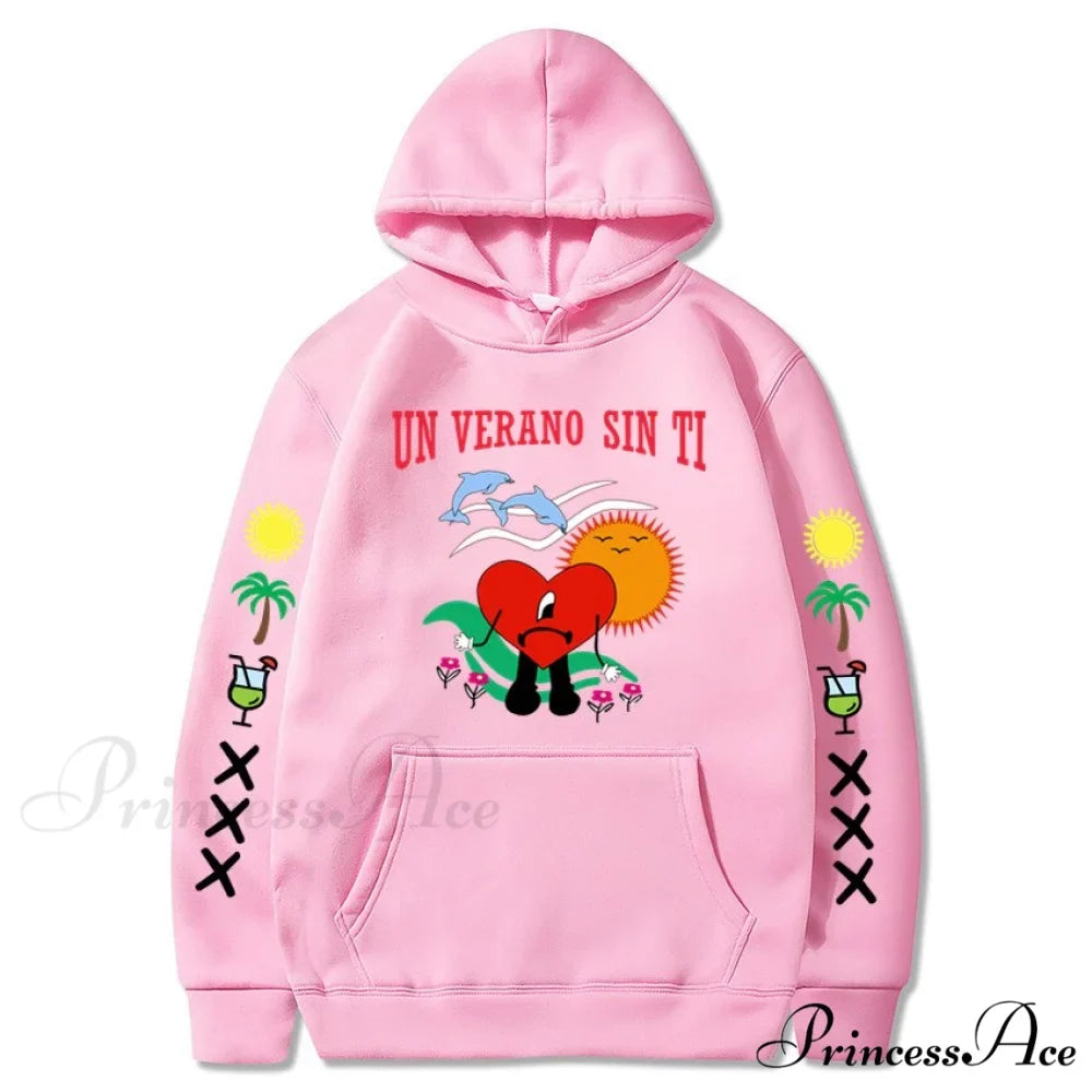 Bad Bunny Printed Hoodie 13