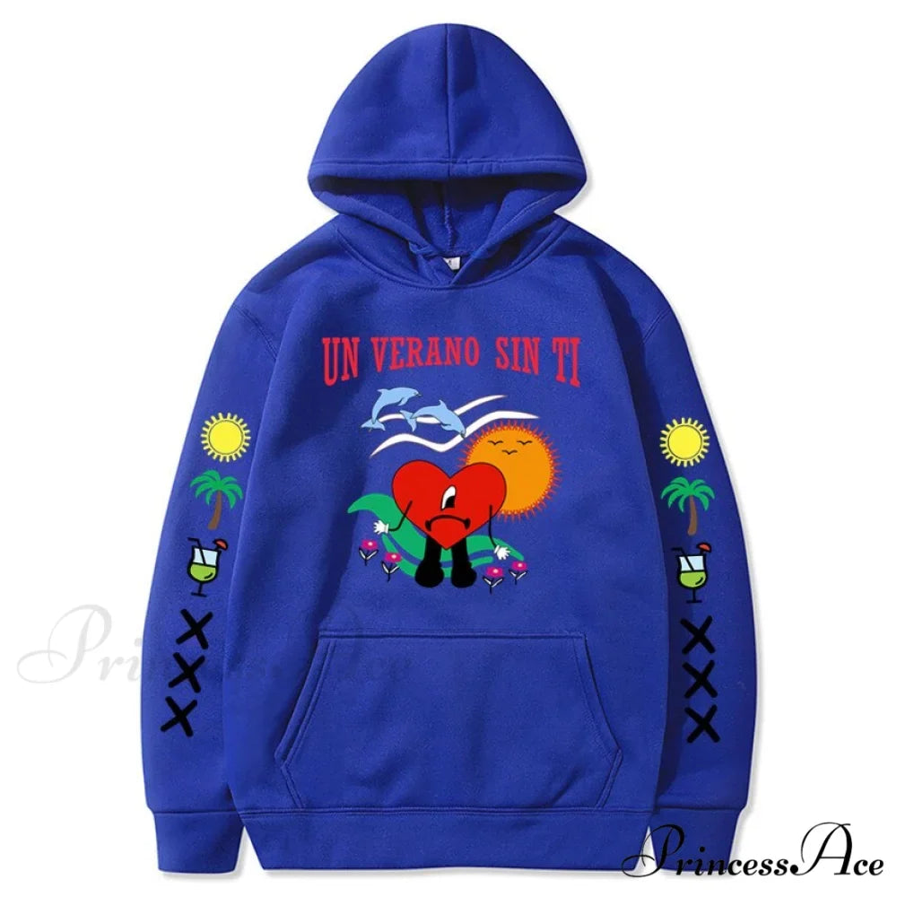 Bad Bunny Printed Hoodie 18
