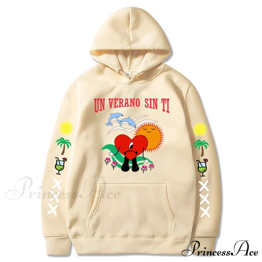 Bad Bunny Printed Hoodie 8