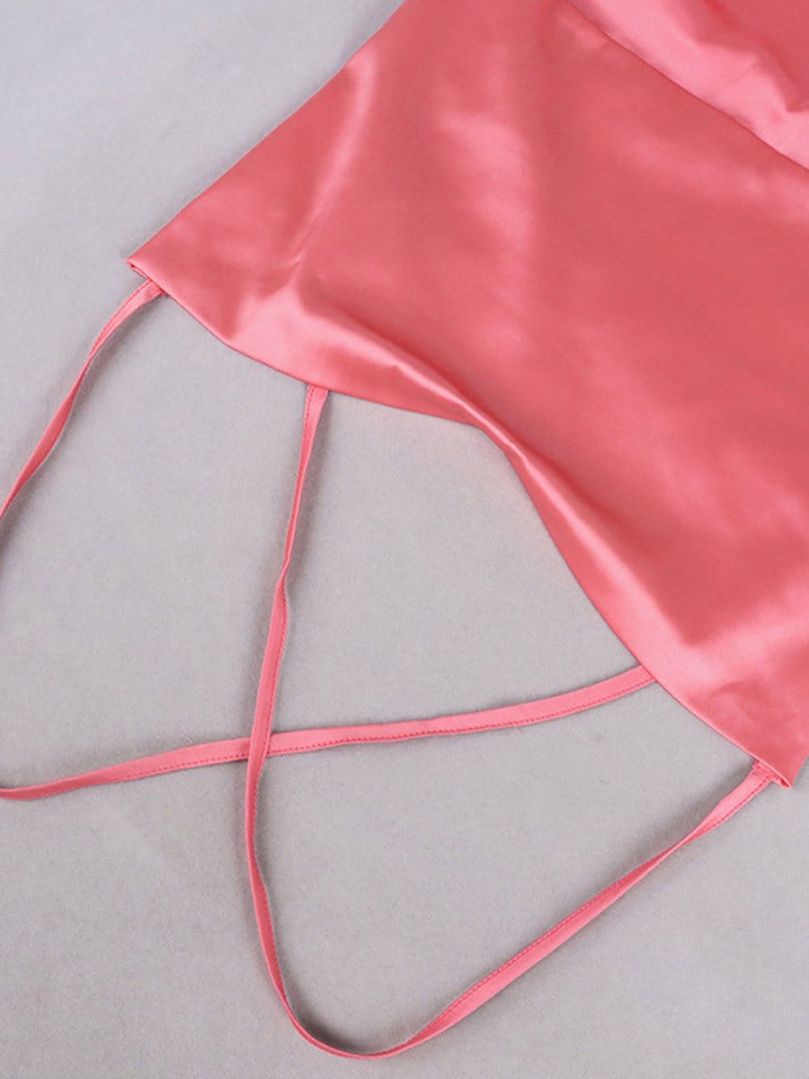 Asymmetrical Maxi Dress - Fashionpara