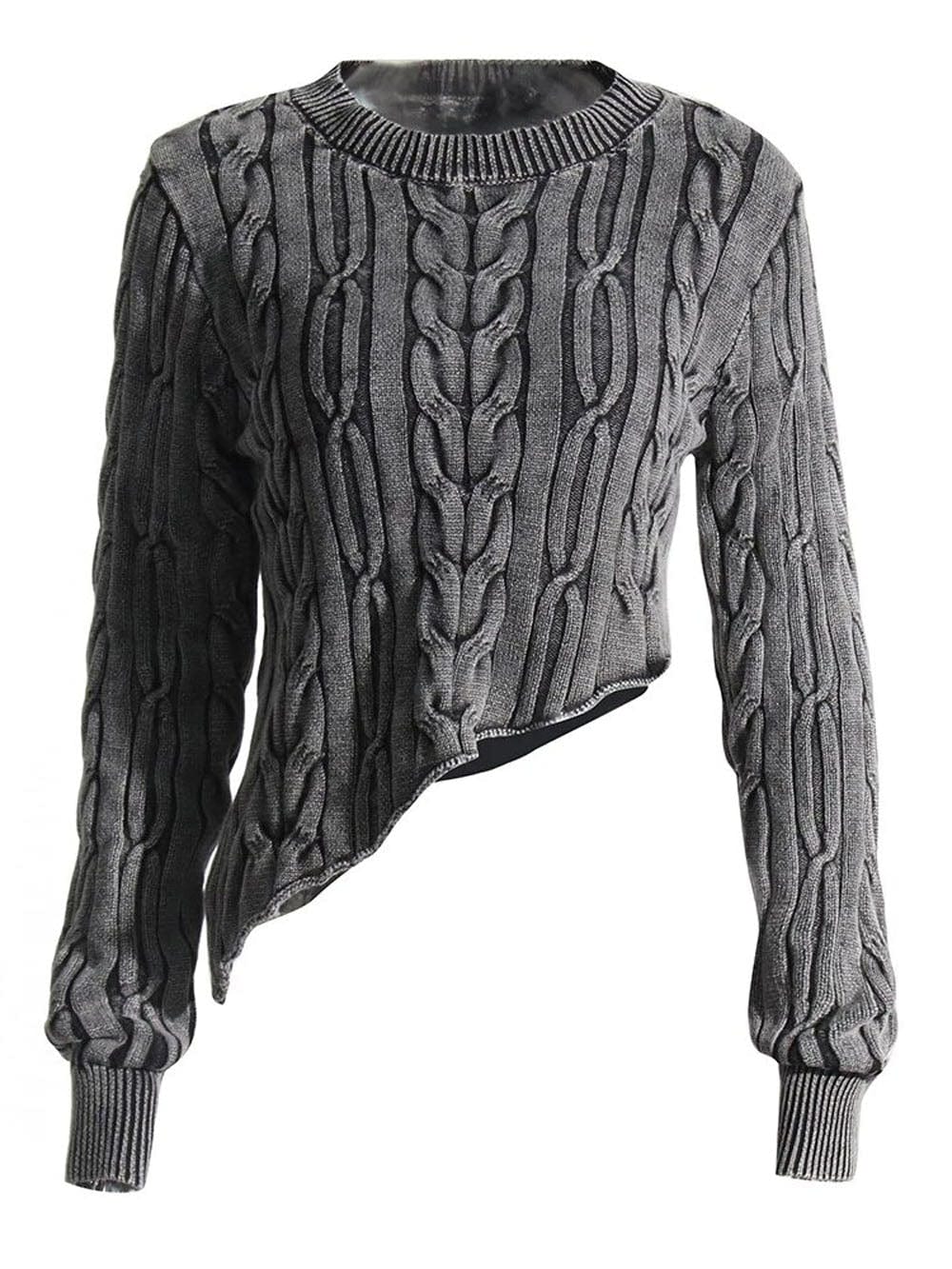 Knit Pullover Sweater - Fashionpara