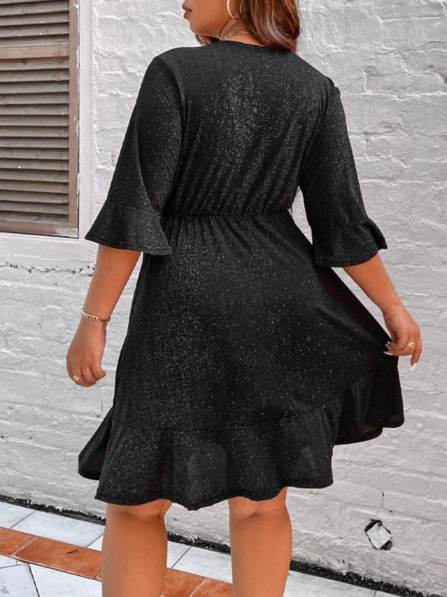 Sequin Midi Dress - Fashionpara