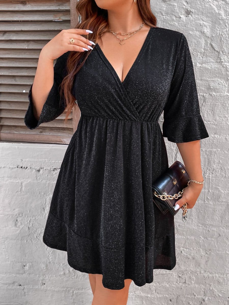 Sequin Midi Dress - Fashionpara