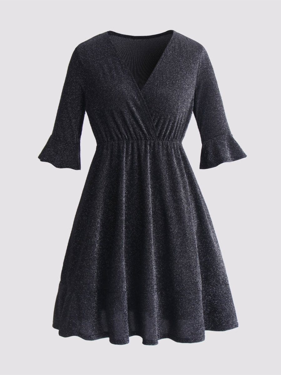 Sequin Midi Dress - Fashionpara