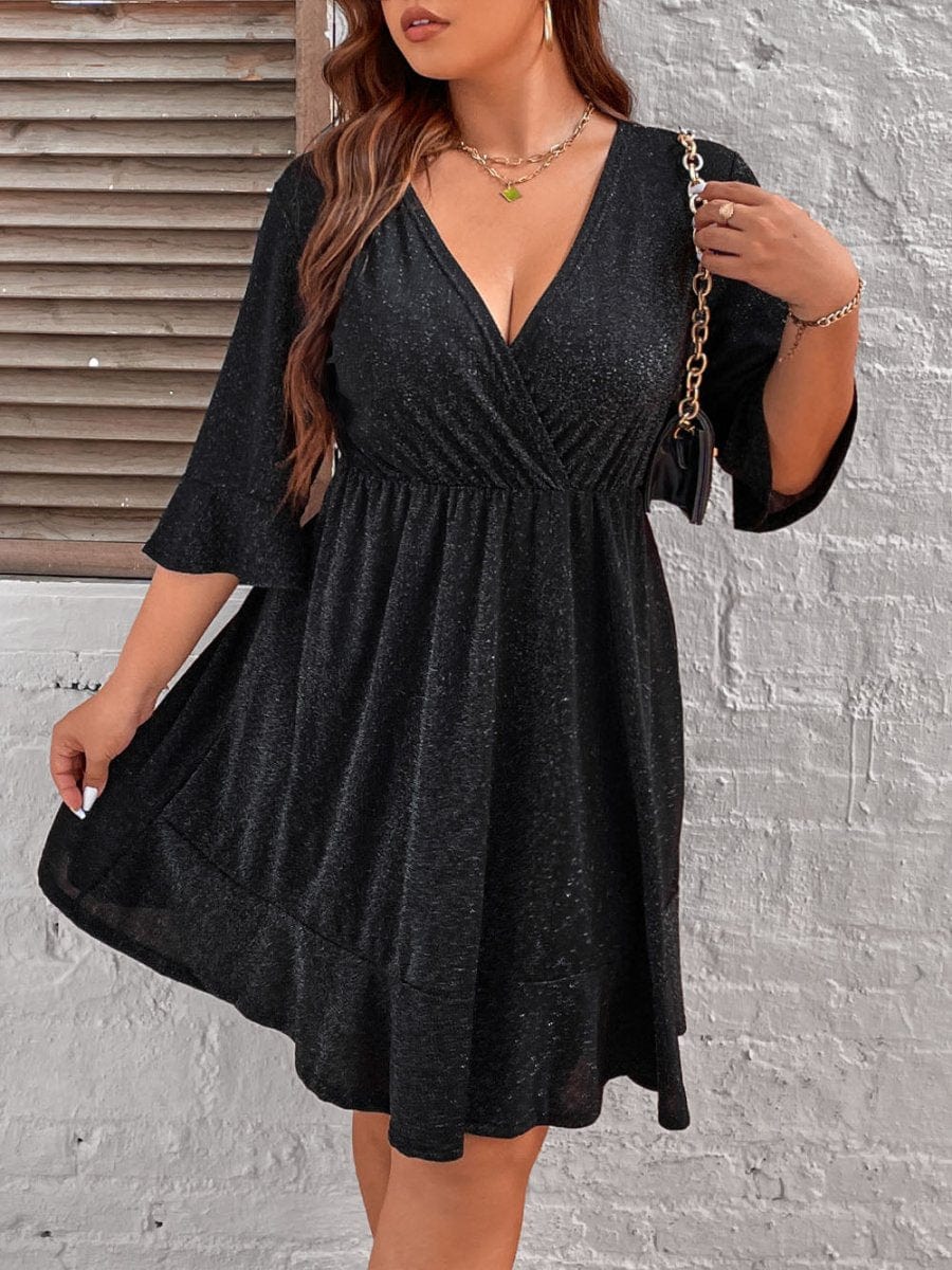 Sequin Midi Dress - Fashionpara