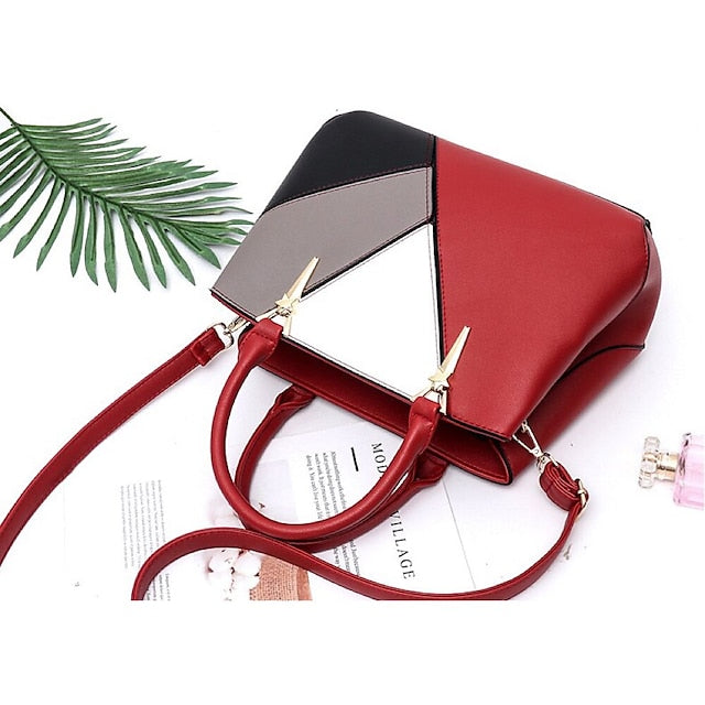PU Shoulder Bag Tote Leather Diaper Handbag