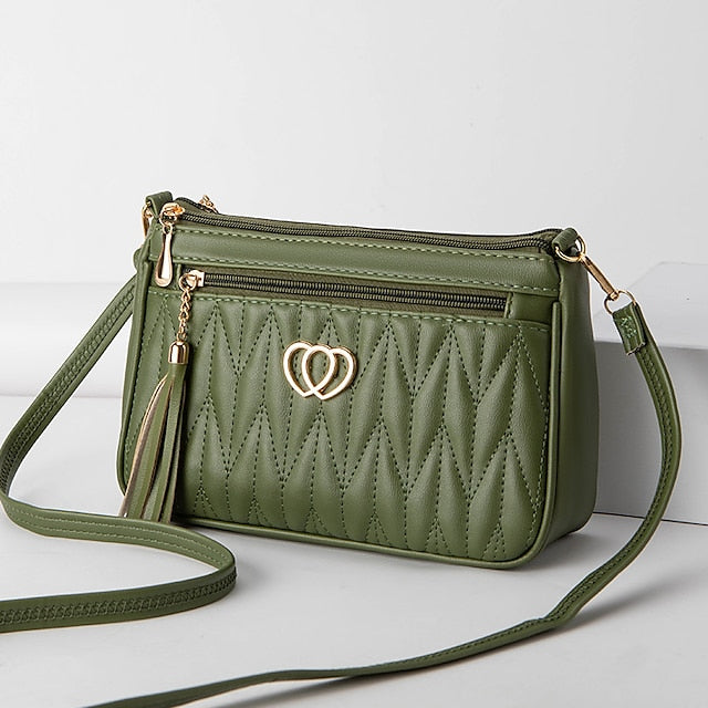 Shoulder Crossbody PU Bag Leather Hobo