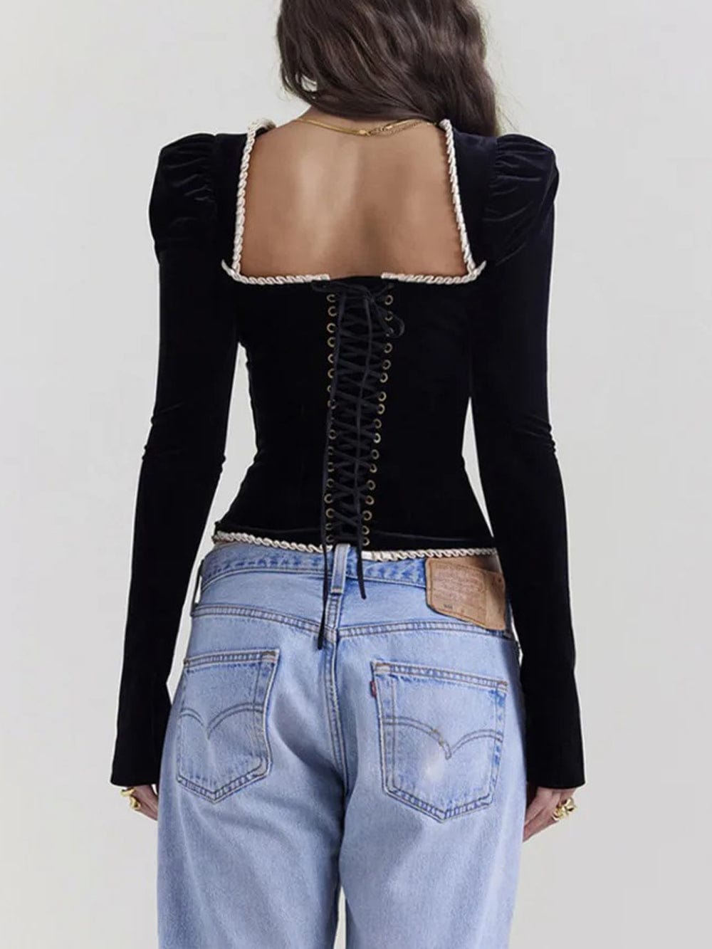 Backless Bandage Top - Fashionpara