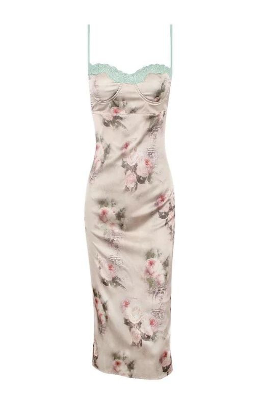 Parker Bodycon Dress - Steel Grey - Fashionpara