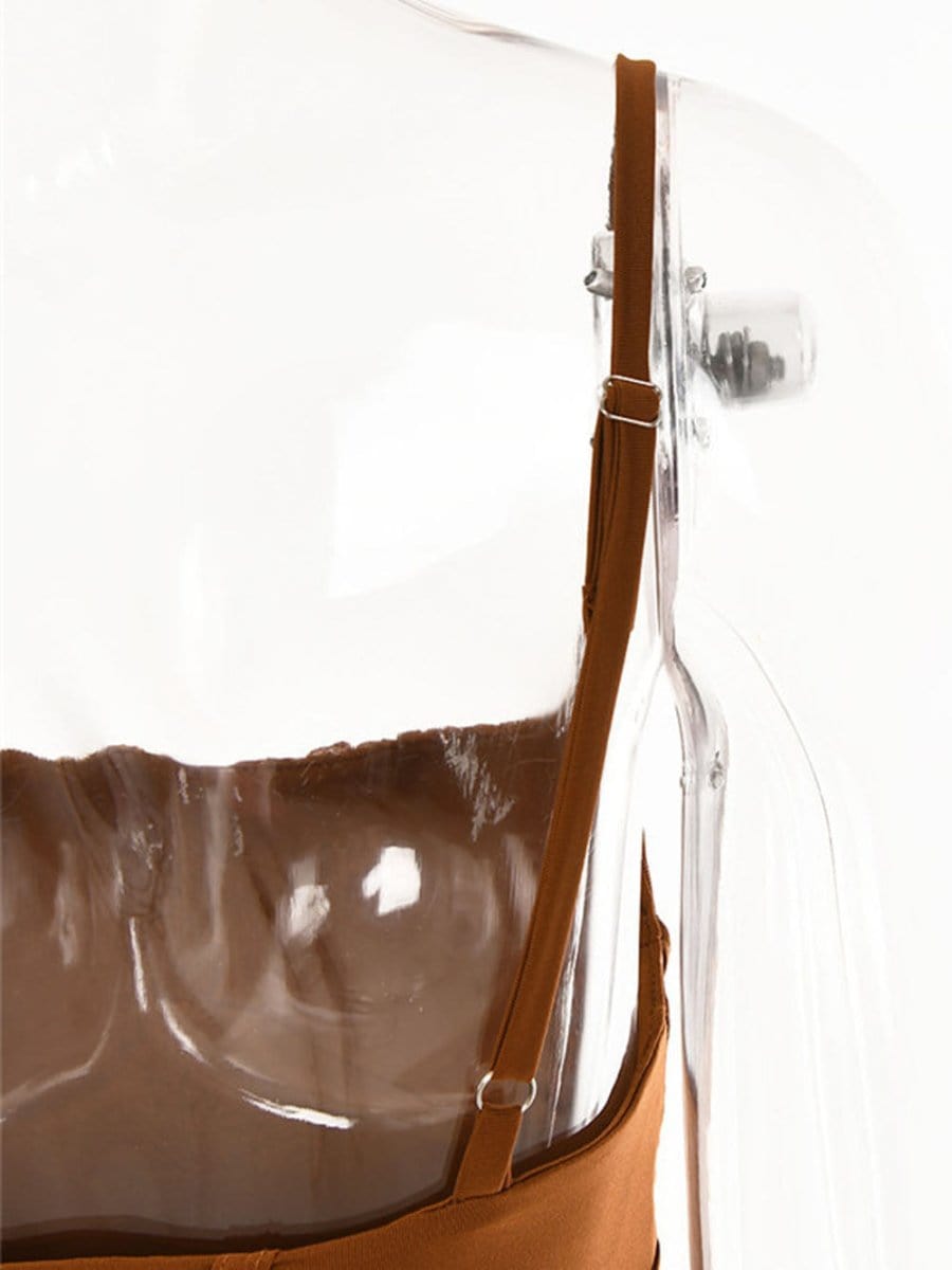 Backless Maxi Dress - Fashionpara