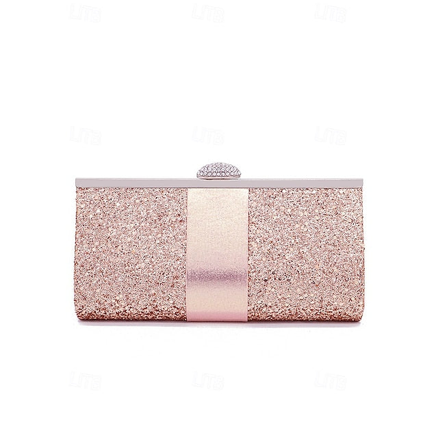 Clutch Bags PU Bag Polyester Shoulder Evening