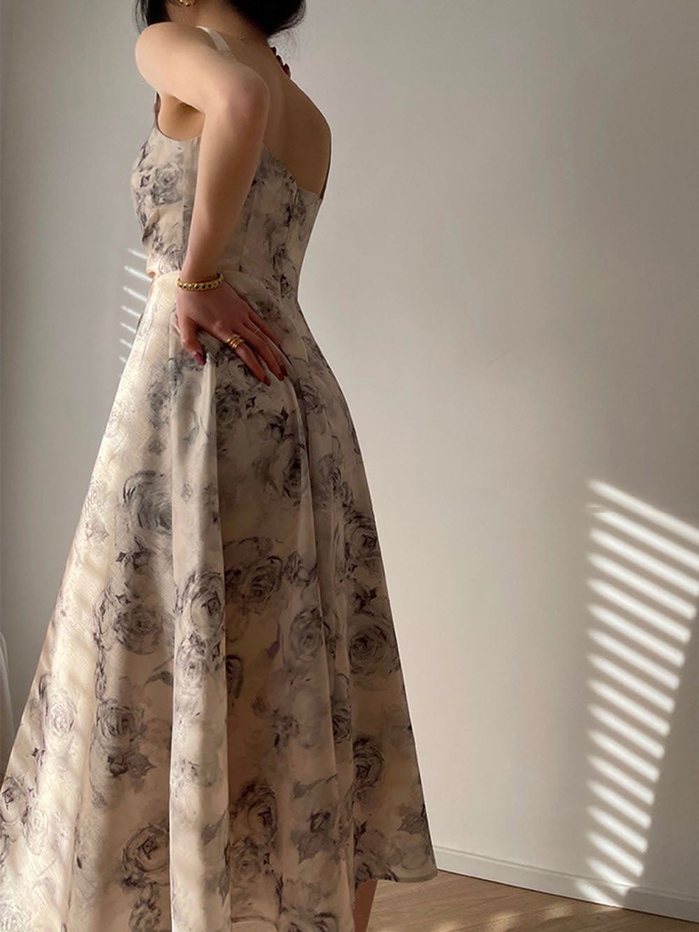 Backless Midi Dress - Fashionpara