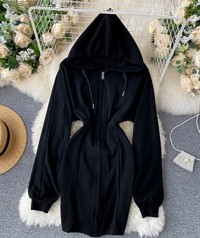 Cute Hoodie Casual Dress