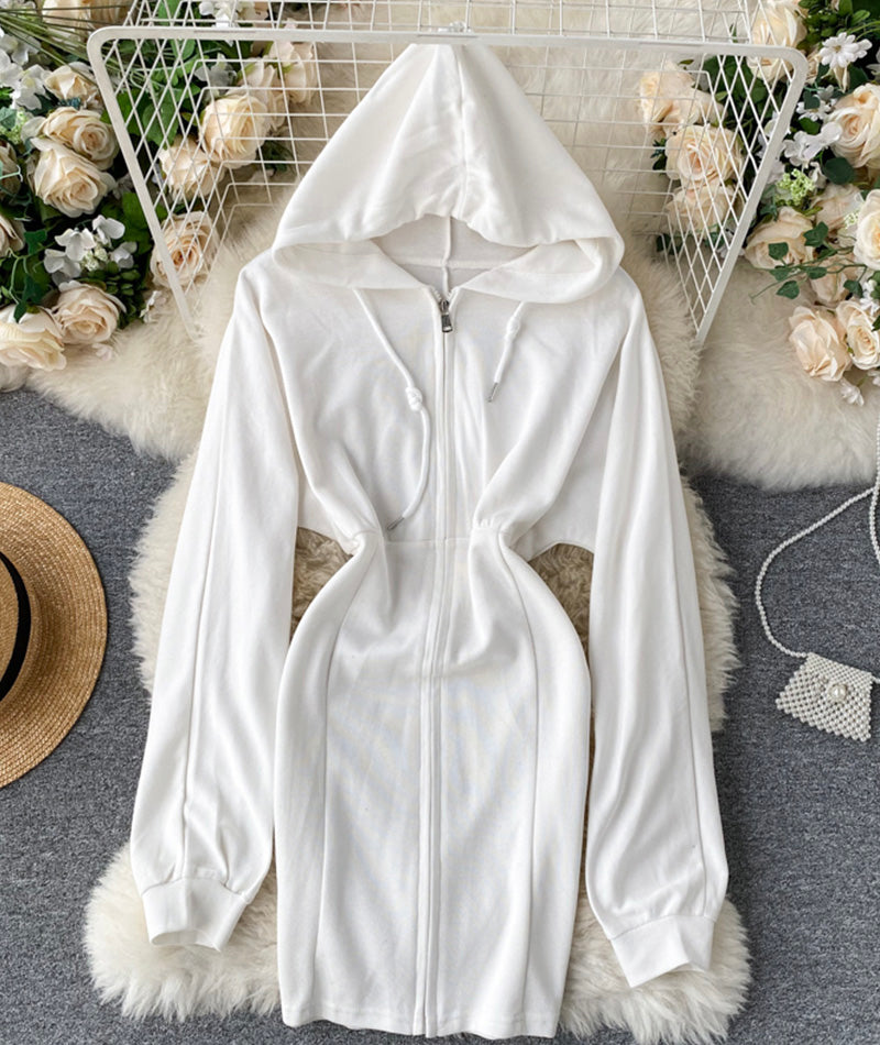 Cute Hoodie Casual Dress