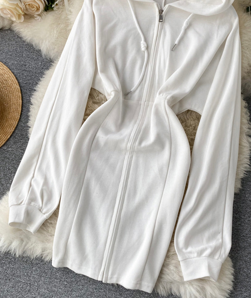 Cute Hoodie Casual Dress