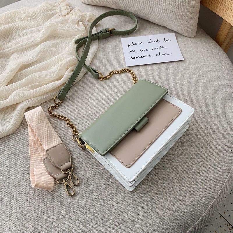 Monika Flap Chain Crossbody Bag