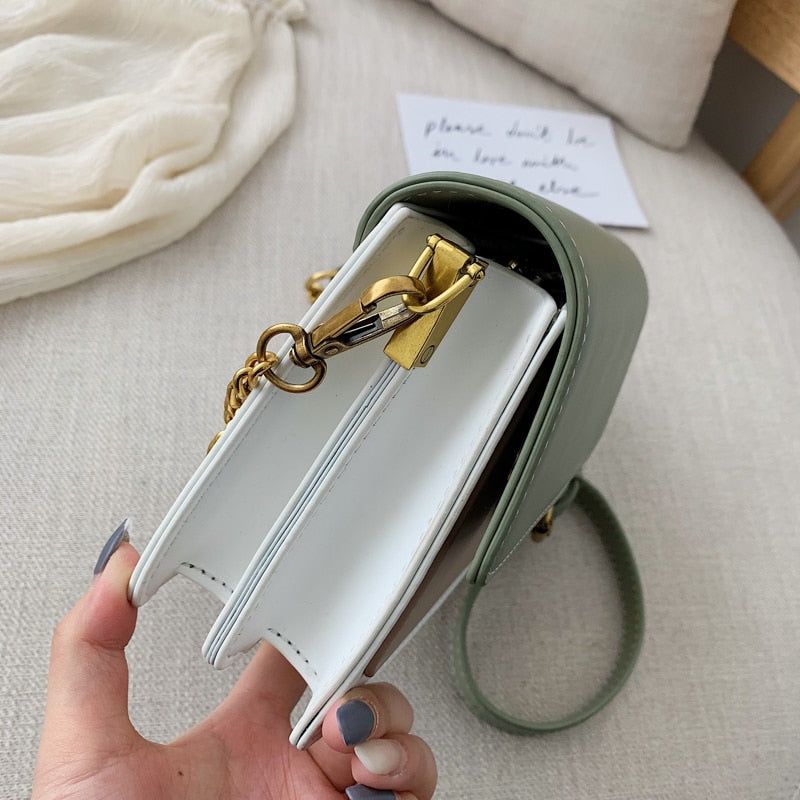 Monika Flap Chain Crossbody Bag