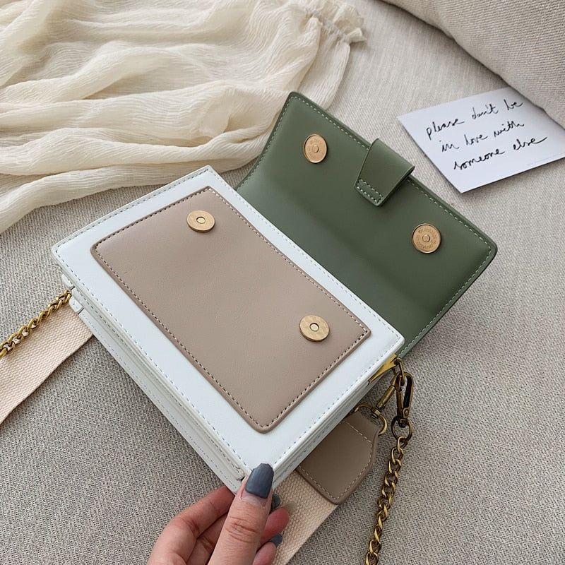 Monika Flap Chain Crossbody Bag