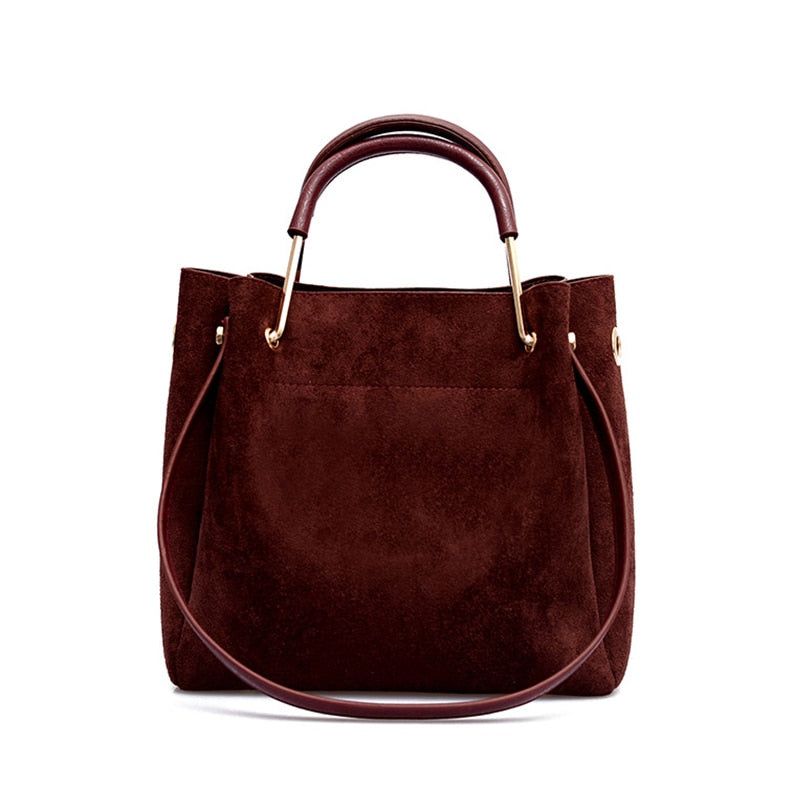 Kavaya Suede Shoulder Bag