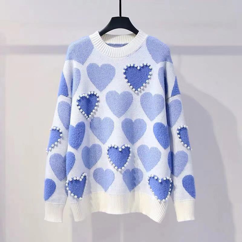Love Pearls Sweater - Fashionpara