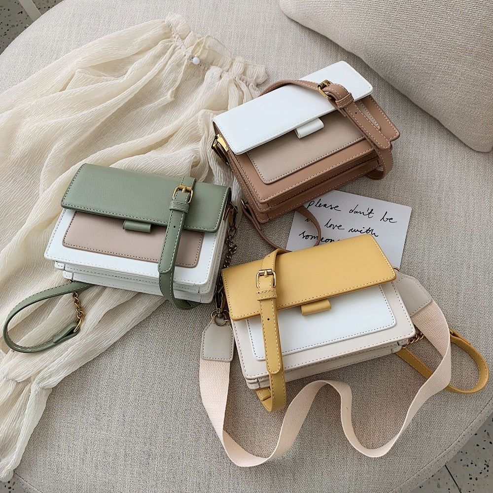 Monika Flap Chain Crossbody Bag