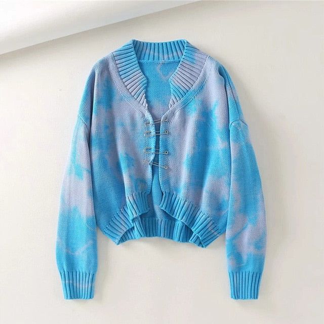 Time For Fun Safety Pin Knitted Cardigan 14