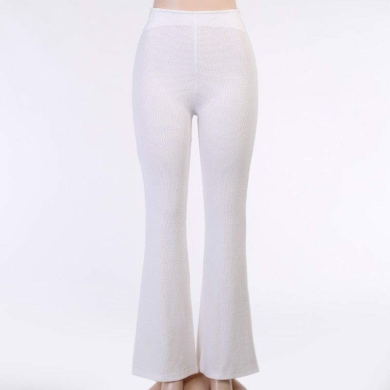 Hene High Waisted Cut Out Pants
