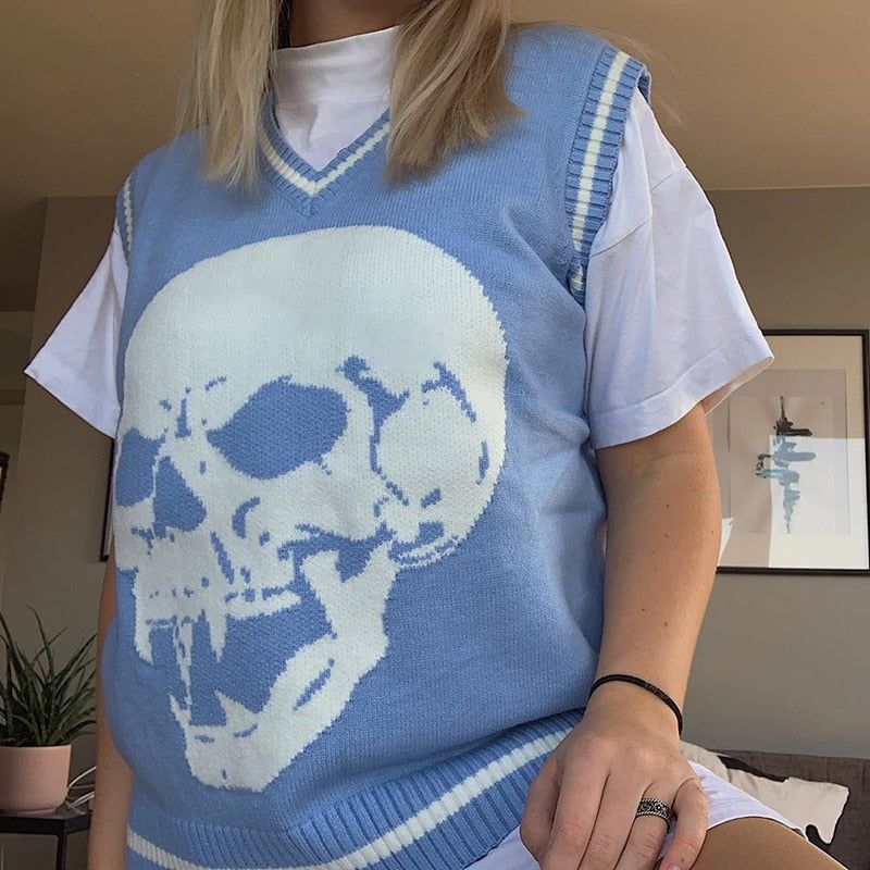 Era Skull Print Vest 5
