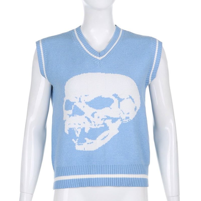 Era Skull Print Vest 9