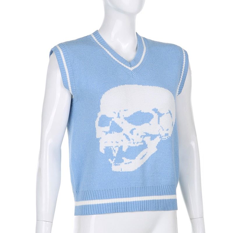 Era Skull Print Vest 10
