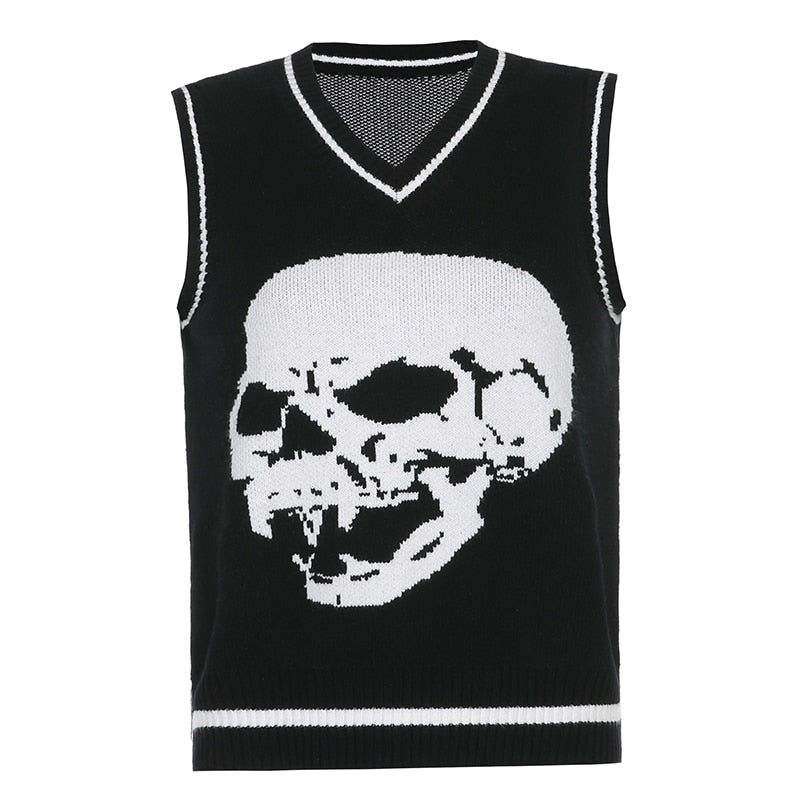 Era Skull Print Vest 7