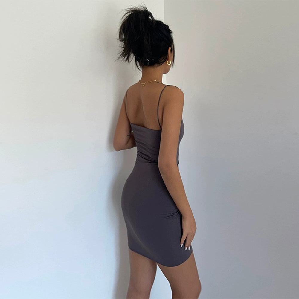 Sexy Backless Halter Party Dress Short Prom Dress Bodycon Dress