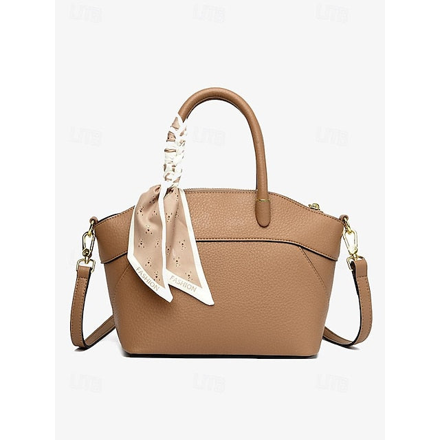Daily Holiday Handbag Bag Office PU Leather Bucket