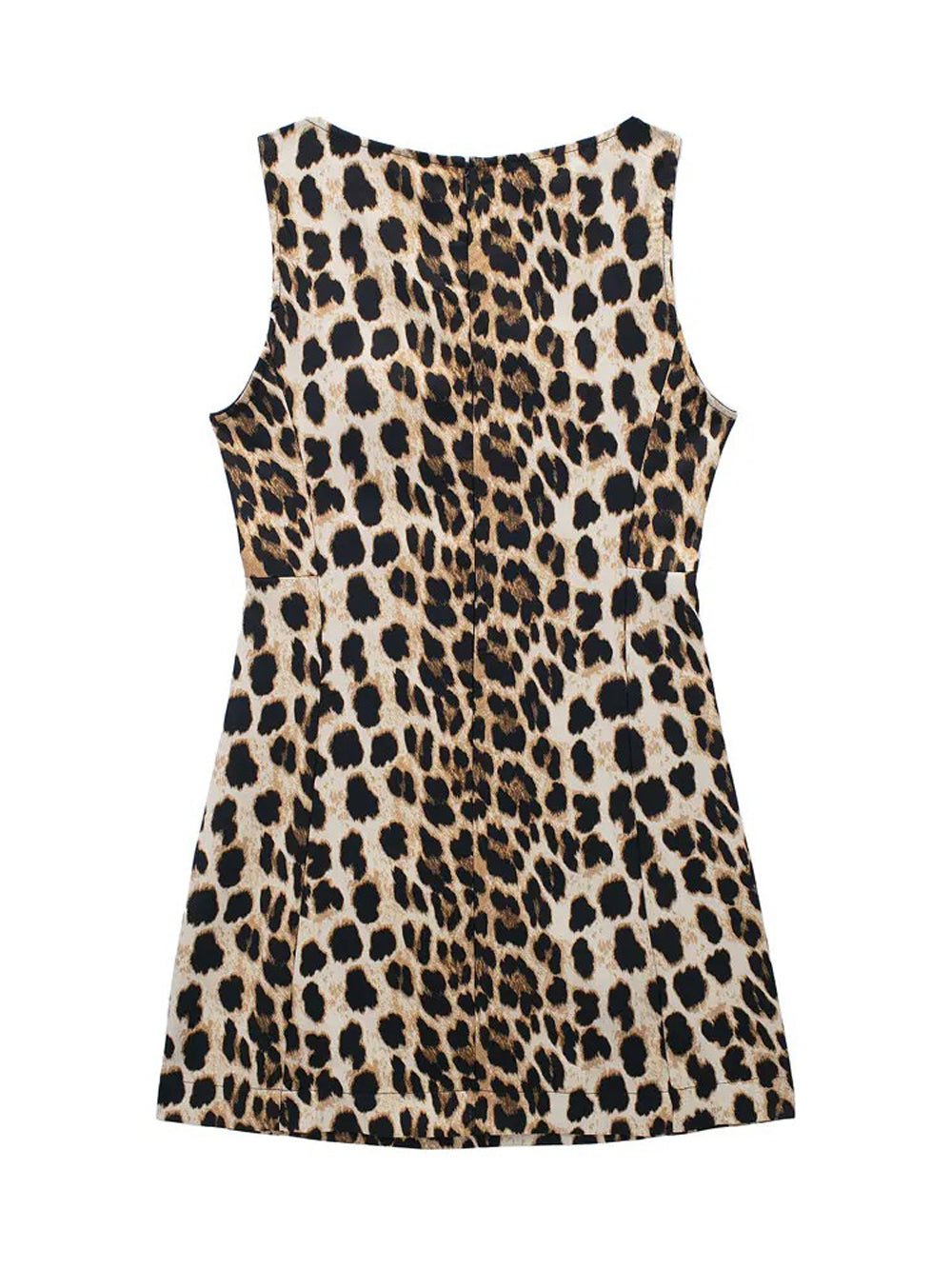 Sleeveless Mini Dress - Fashionpara