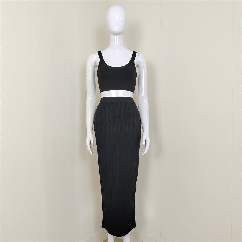 KittenAlarm - Rae-Anne Solid Skirt Set
