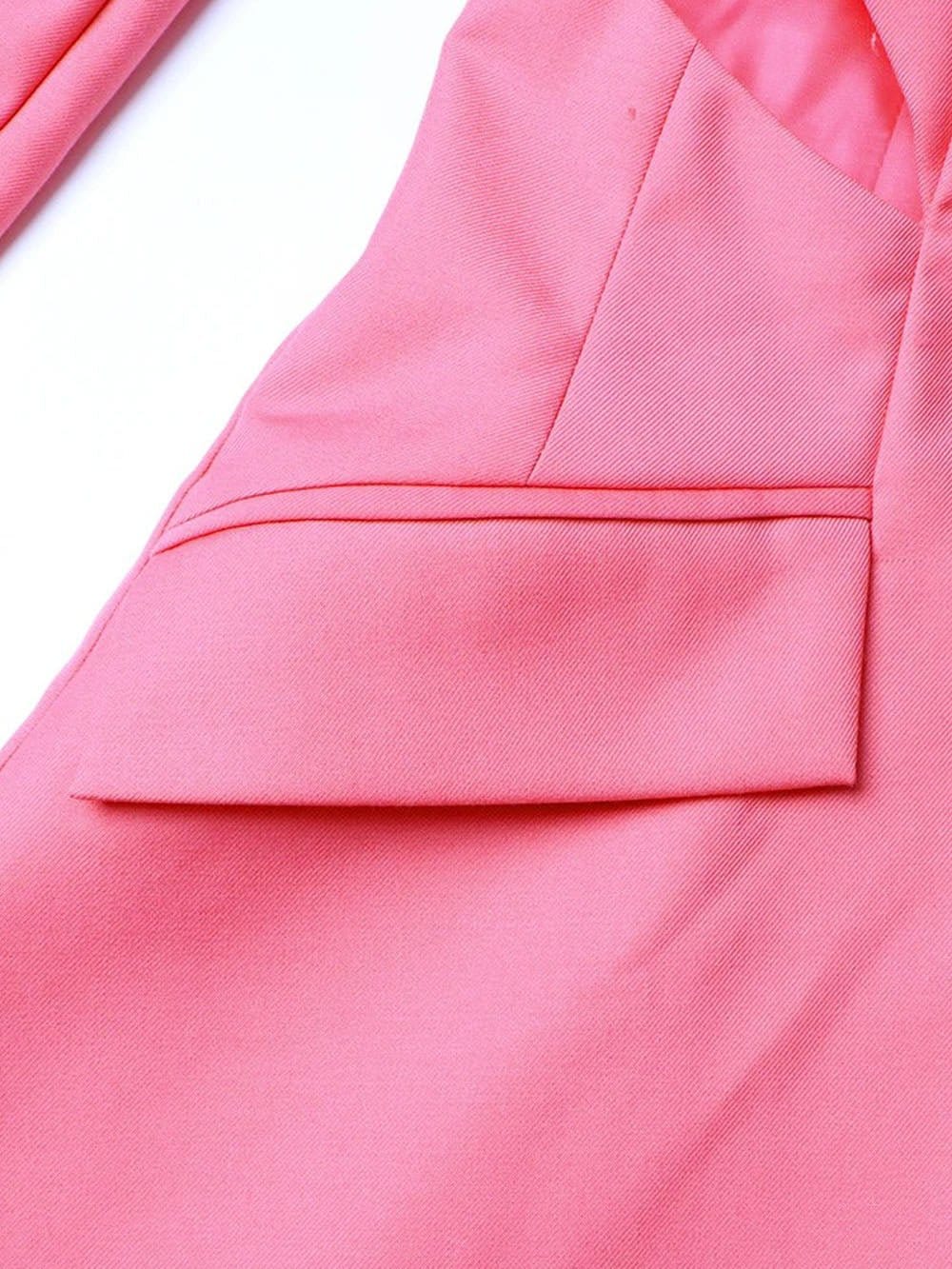 Hollow Out Blazer - Fashionpara