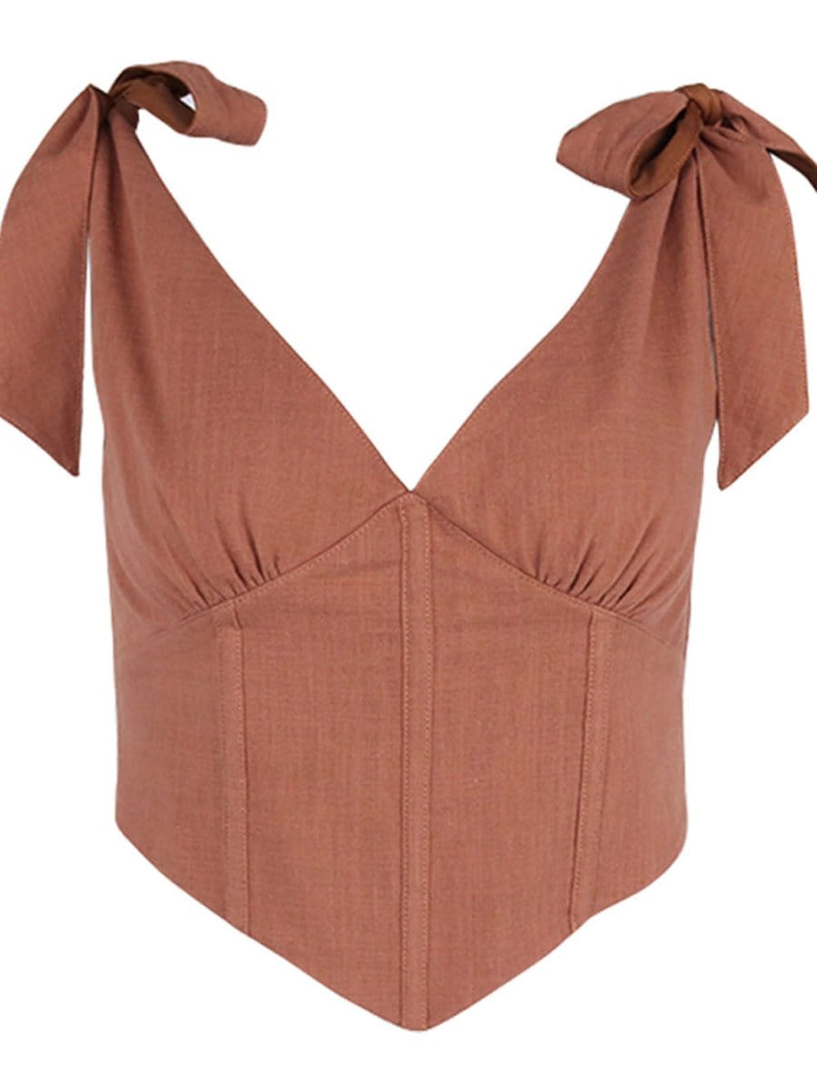 Rayna Bodycon Backless Top - Fashion Pov