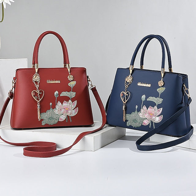 Bag PU Crossbody Handbag Shoulder Boston