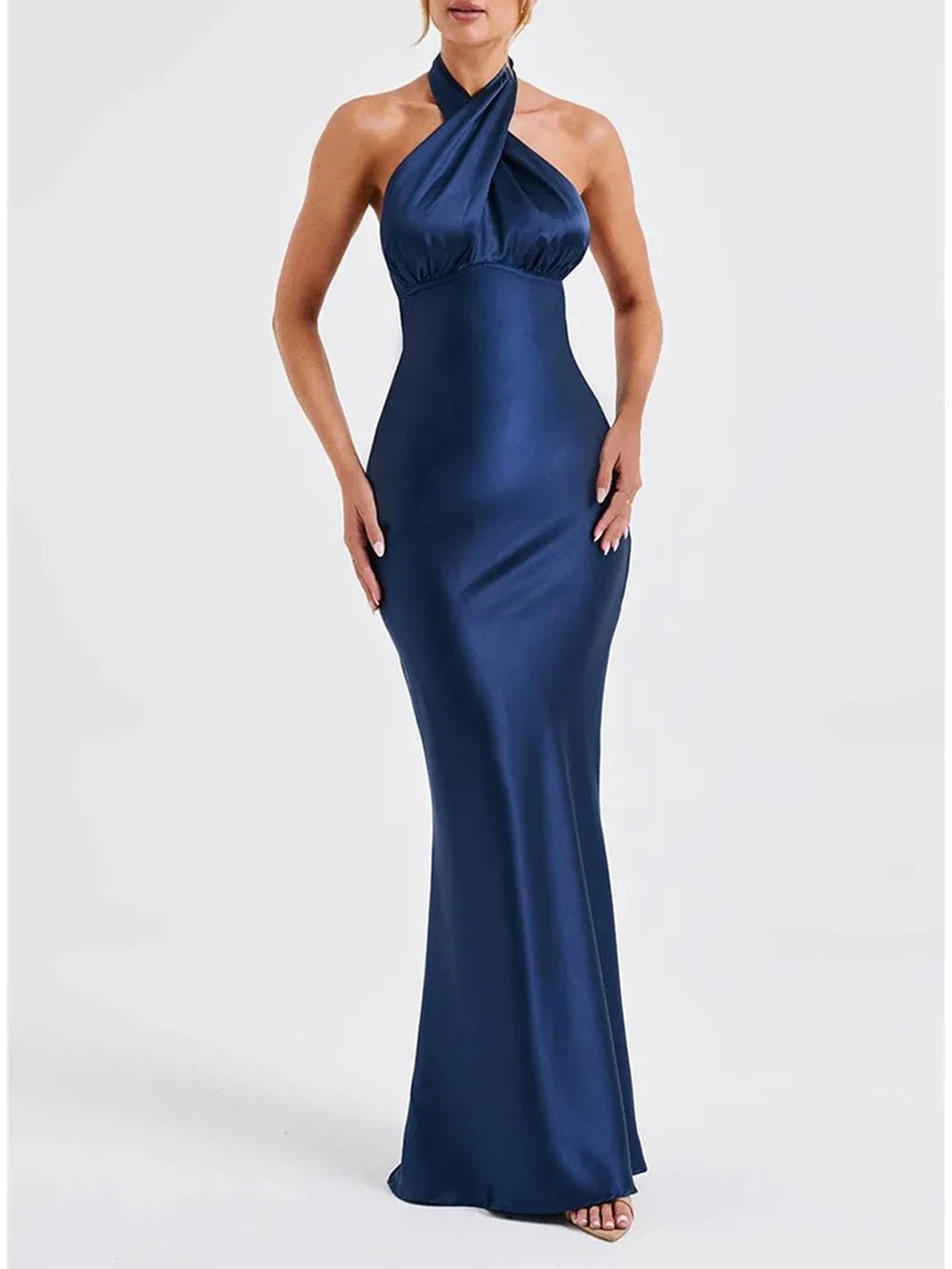 Backless Bodycon Maxi - Fashionpara