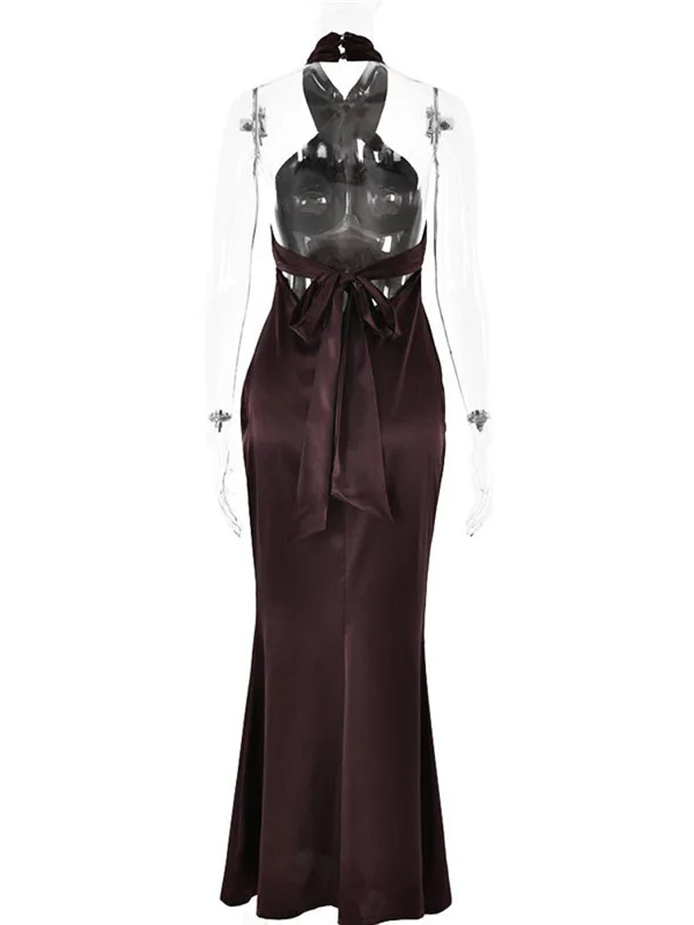 Backless Bodycon Maxi - Fashionpara